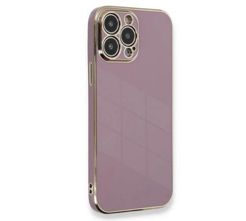 iPhone 15 Pro Kılıf Volet Silikon - Mor iPhone 15 Pro Kılıf Volet Silikon - Mor