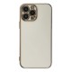 iPhone 15 Pro Max Kılıf Volet Silikon - Beyaz