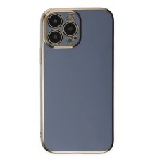 iPhone 15 Pro Max Kılıf Volet Silikon - Mavi