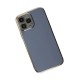 iPhone 15 Pro Max Kılıf Volet Silikon - Mavi