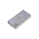 iPhone 11 Kılıf Joke Simli Magneticsafe Kılıf - Gümüş