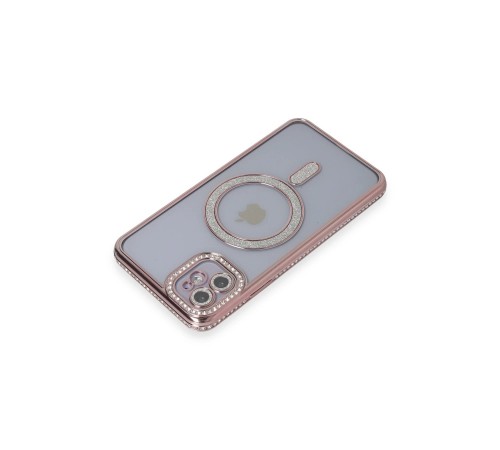 iPhone 11 Kılıf Joke Simli Magneticsafe Kılıf - Pembe iPhone 11 Kılıf Joke Simli Magneticsafe Kılıf - Pembe