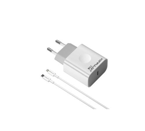 Konfulon C69D 20W + DC13 1M 20W Type-C to Lightning Kablolu PD Şarj Cihazı Konfulon C69D 20W + DC13 1M 20W Type-C to Lightning Kablolu PD Şarj Cihazı