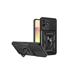 Realme C53 Kılıf Pars Lens Yüzüklü Silikon - Siyah
