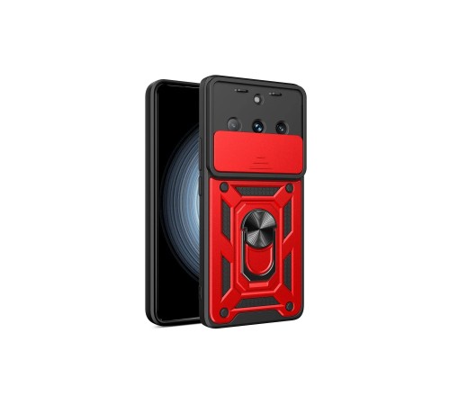 Realme 11 Pro Kılıf Pars Lens Yüzüklü Silikon - Kırmızı Realme 11 Pro Kılıf Pars Lens Yüzüklü Silikon - Kırmızı