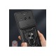 Realme 11 Pro Kılıf Pars Lens Yüzüklü Silikon - Kırmızı