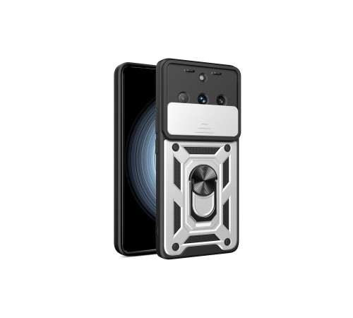 Realme 11 Pro Kılıf Pars Lens Yüzüklü Silikon - Gümüş Realme 11 Pro Kılıf Pars Lens Yüzüklü Silikon - Gümüş