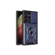 Samsung Galaxy S23 Ultra Kılıf Pars Lens Yüzüklü Silikon - Lacivert