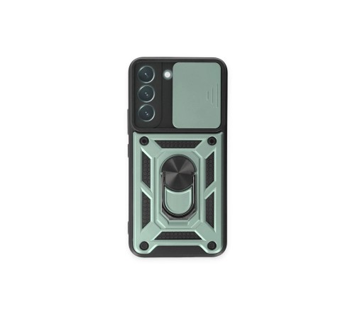 Samsung Galaxy S23 FE Kılıf Pars Lens Yüzüklü Silikon - Yeşil Samsung Galaxy S23 FE Kılıf Pars Lens Yüzüklü Silikon - Yeşil