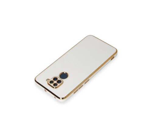 Xiaomi Redmi Note 9 Kılıf Volet Silikon - Beyaz Xiaomi Redmi Note 9 Kılıf Volet Silikon - Beyaz