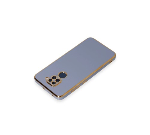 Xiaomi Redmi Note 9 Kılıf Volet Silikon - Mavi Xiaomi Redmi Note 9 Kılıf Volet Silikon - Mavi