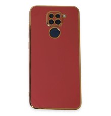 Xiaomi Redmi Note 9 Kılıf Volet Silikon - Kırmızı