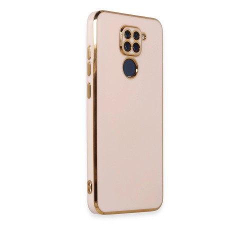 Xiaomi Redmi Note 9 Kılıf Volet Silikon - Pembe Xiaomi Redmi Note 9 Kılıf Volet Silikon - Pembe