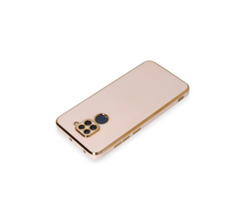 Xiaomi Redmi Note 9 Kılıf Volet Silikon - Pembe Xiaomi Redmi Note 9 Kılıf Volet Silikon - Pembe