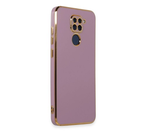 Xiaomi Redmi Note 9 Kılıf Volet Silikon - Mor Xiaomi Redmi Note 9 Kılıf Volet Silikon - Mor