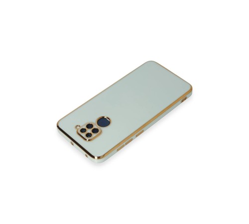 Xiaomi Redmi Note 9 Kılıf Volet Silikon - Açık Yeşil Xiaomi Redmi Note 9 Kılıf Volet Silikon - Açık Yeşil