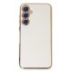 Samsung Galaxy S23 FE Kılıf Volet Silikon - Beyaz