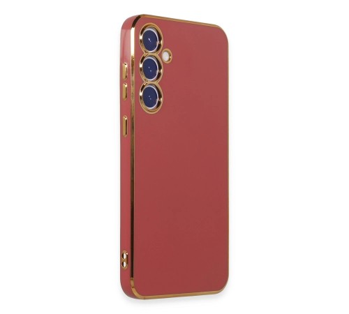 Samsung Galaxy S23 FE Kılıf Volet Silikon - Kırmızı Samsung Galaxy S23 FE Kılıf Volet Silikon - Kırmızı