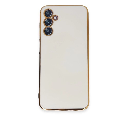Samsung Galaxy M14 5G Kılıf Volet Silikon - Beyaz Samsung Galaxy M14 5G Kılıf Volet Silikon - Beyaz