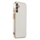 Samsung Galaxy M14 5G Kılıf Volet Silikon - Beyaz