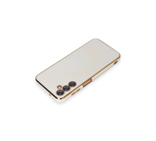 Samsung Galaxy M14 5G Kılıf Volet Silikon - Beyaz Samsung Galaxy M14 5G Kılıf Volet Silikon - Beyaz