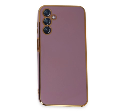 Samsung Galaxy M14 5G Kılıf Volet Silikon - Mor Samsung Galaxy M14 5G Kılıf Volet Silikon - Mor