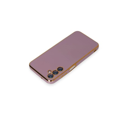 Samsung Galaxy M14 5G Kılıf Volet Silikon - Mor Samsung Galaxy M14 5G Kılıf Volet Silikon - Mor