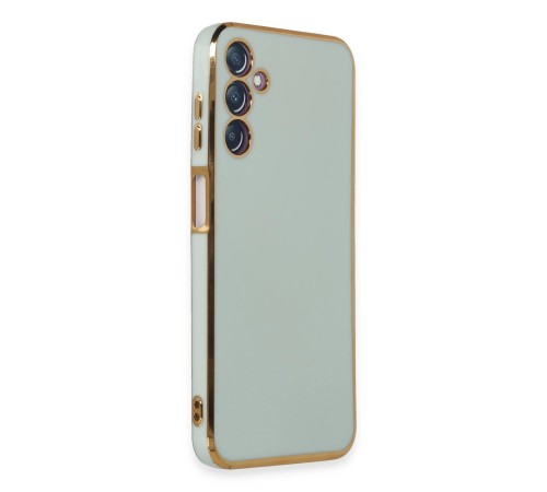 Samsung Galaxy M14 5G Kılıf Volet Silikon - Açık Yeşil Samsung Galaxy M14 5G Kılıf Volet Silikon - Açık Yeşil