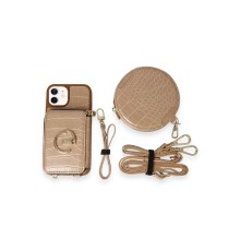 iPhone 11 Kılıf Ermes Kapak - Sarı