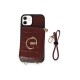 iPhone 11 Kılıf Ermes Kapak - Bordo