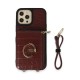 iPhone 12 Pro Max Kılıf Ermes Kapak - Bordo