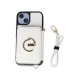iPhone 14 Kılıf Ermes Kapak - Beyaz