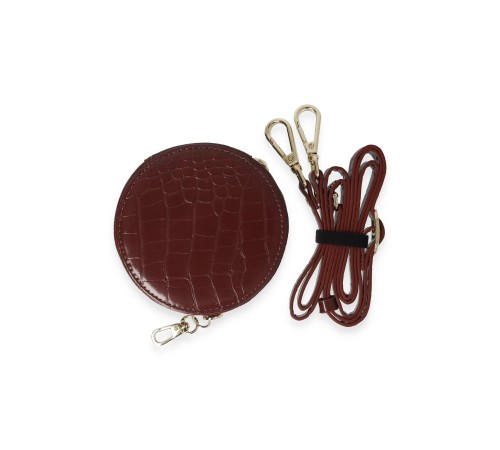 iPhone 14 Pro Kılıf Ermes Kapak - Bordo iPhone 14 Pro Kılıf Ermes Kapak - Bordo