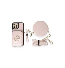 iPhone 14 Pro Max Kılıf Ermes Kapak - Pembe