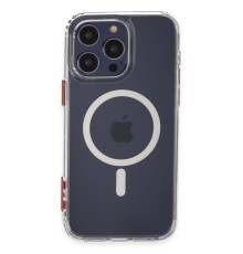 iPhone 14 Pro Kılıf Ramos Magsafe Kapak - Şeffaf