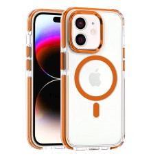 iPhone 11 Bella Magsafe Kapak - Turuncu