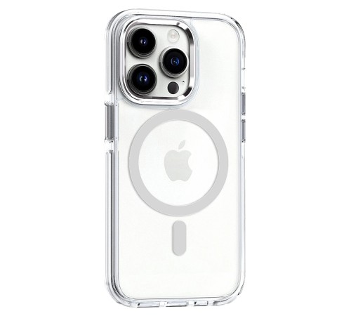 iPhone 15 Pro Bella Magsafe Kapak - Gri iPhone 15 Pro Bella Magsafe Kapak - Gri