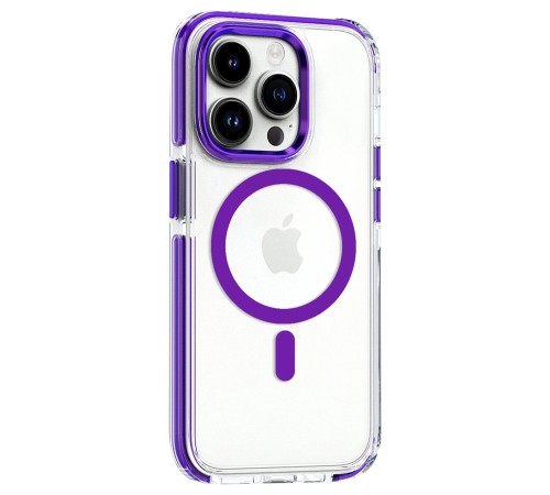 iPhone 15 Pro Max Bella Magsafe Kapak - Derin Mor iPhone 15 Pro Max Bella Magsafe Kapak - Derin Mor