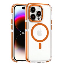 iPhone 15 Pro Max Bella Magsafe Kapak - Turuncu
