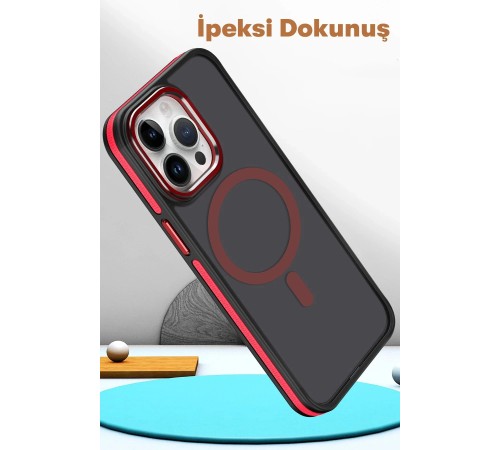 iPhone 15 Winner Magsafe Kapak - Turuncu iPhone 15 Winner Magsafe Kapak - Turuncu