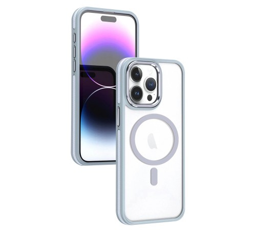 iPhone 15 Pro Winner Magsafe Kapak - Gri iPhone 15 Pro Winner Magsafe Kapak - Gri