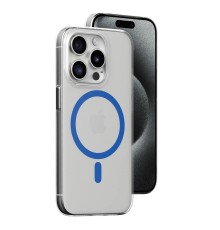 iPhone 13 Pro Max Kılıf Bubble Magsafe Kapak - Mavi