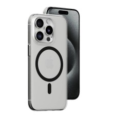 iPhone 14 Pro Kılıf Bubble Magsafe Kapak - Siyah