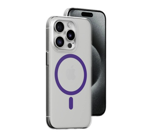 iPhone 14 Pro Kılıf Bubble Magsafe Kapak - Mor iPhone 14 Pro Kılıf Bubble Magsafe Kapak - Mor