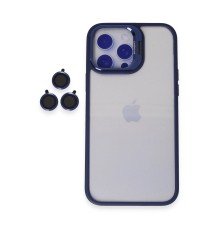 iPhone 14 Pro Kılıf Roblox Lens Standlı Kapak - Lacivert