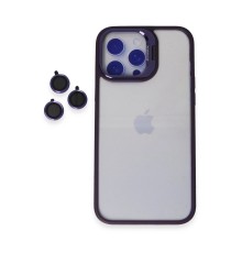 iPhone 14 Pro Kılıf Roblox Lens Standlı Kapak - Derin Mor
