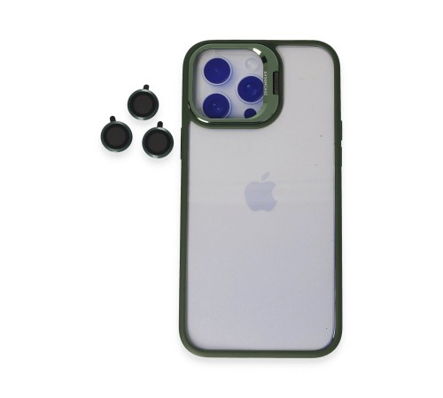 iPhone 14 Pro Kılıf Roblox Lens Standlı Kapak - Koyu Yeşil iPhone 14 Pro Kılıf Roblox Lens Standlı Kapak - Koyu Yeşil