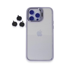 iPhone 14 Pro Kılıf Roblox Lens Standlı Kapak - Lila