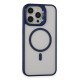 iPhone 15 Pro Max Kılıf Roblox Lens Magsafe Standlı Kapak - Lacivert