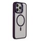 iPhone 15 Pro Max Kılıf Roblox Lens Magsafe Standlı Kapak - Derin Mor